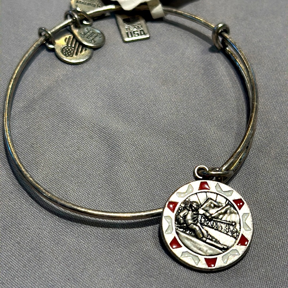 New Alex and Ani Silver with Skier